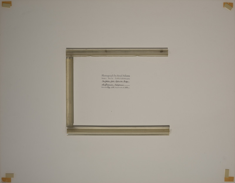 Ansel Adams - The Golden Gate Before the Bridge, San Francisco, California