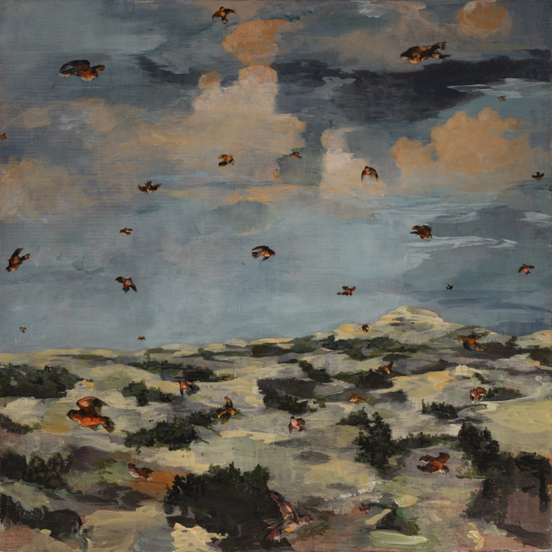 Leslie Lerner - My Life in France: The Sky Above my Home is Alive with Circling Red Birds