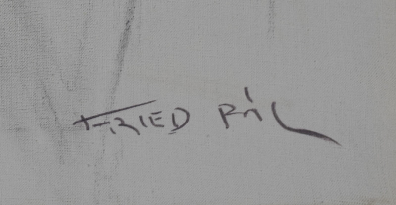 Pál Fried - Untitled (Nude, Black and White III)