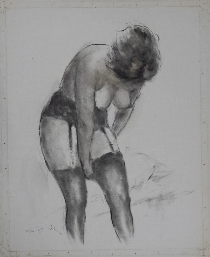 Pál Fried - Untitled (Nude, Black and White VI)