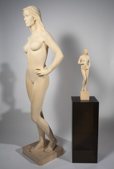 Richard Senoner - Untitled (Large Standing Nude)