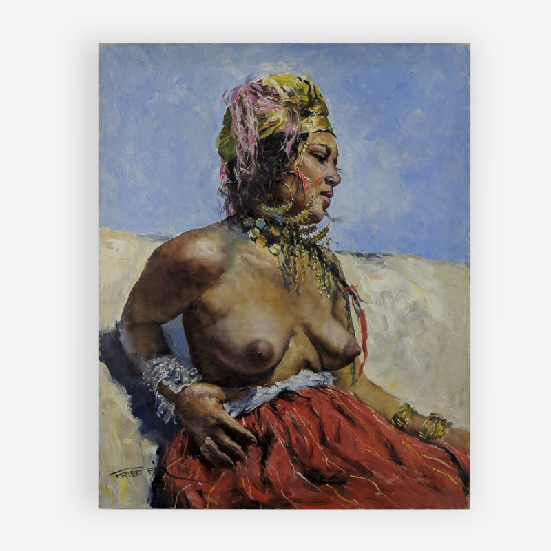 Pál Fried - African Woman