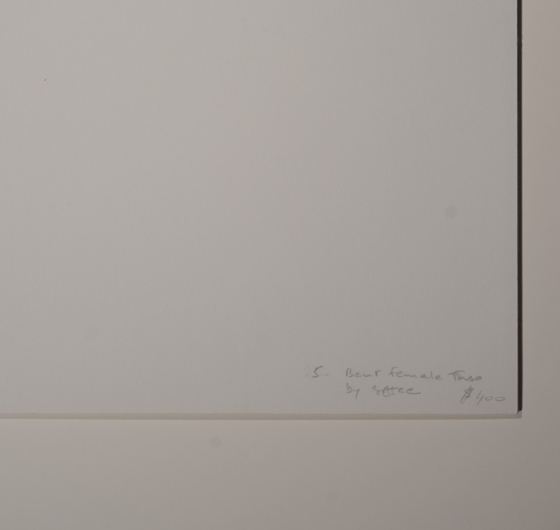 Marie-Claire Montanari - Bent Female Torso by Settee