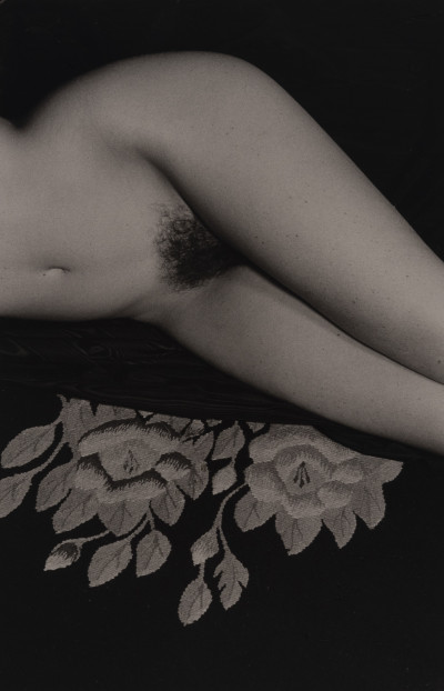 Image for Lot Marie-Claire Montanari - Hip on Flowered Carpet