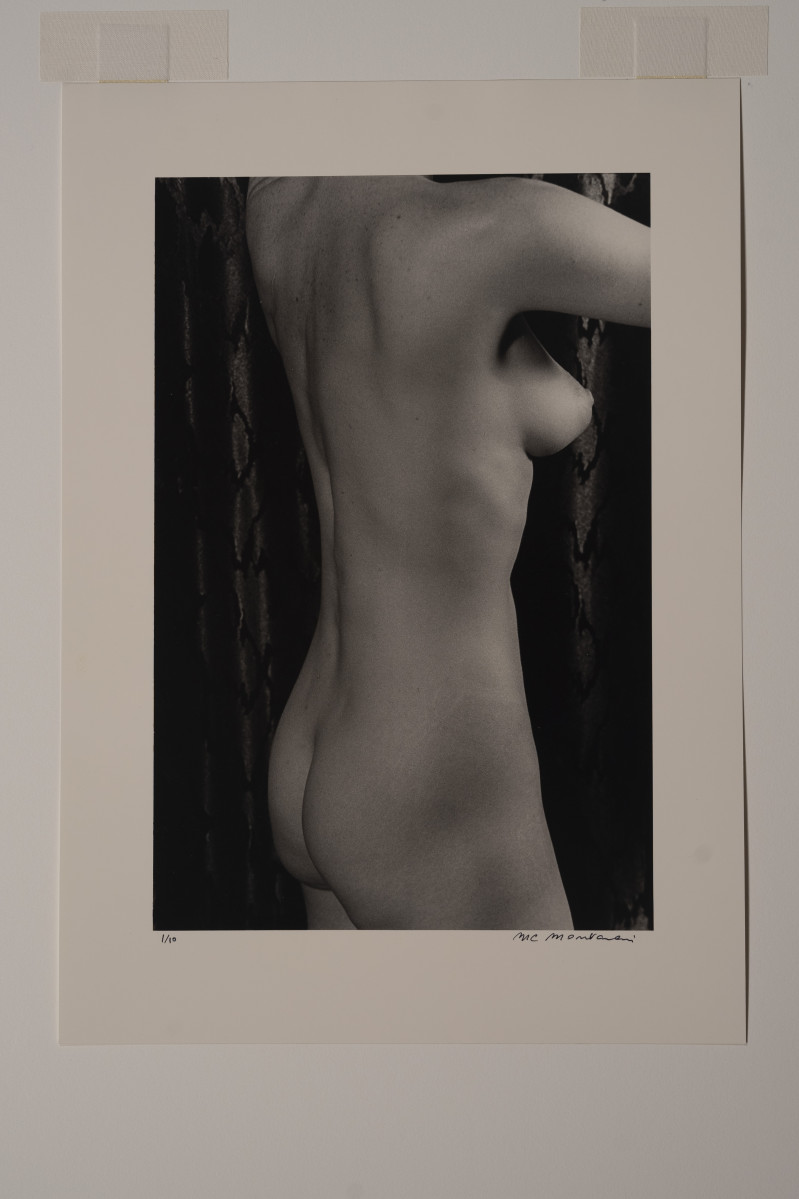 Marie-Claire Montanari - Standing Against Black Drape