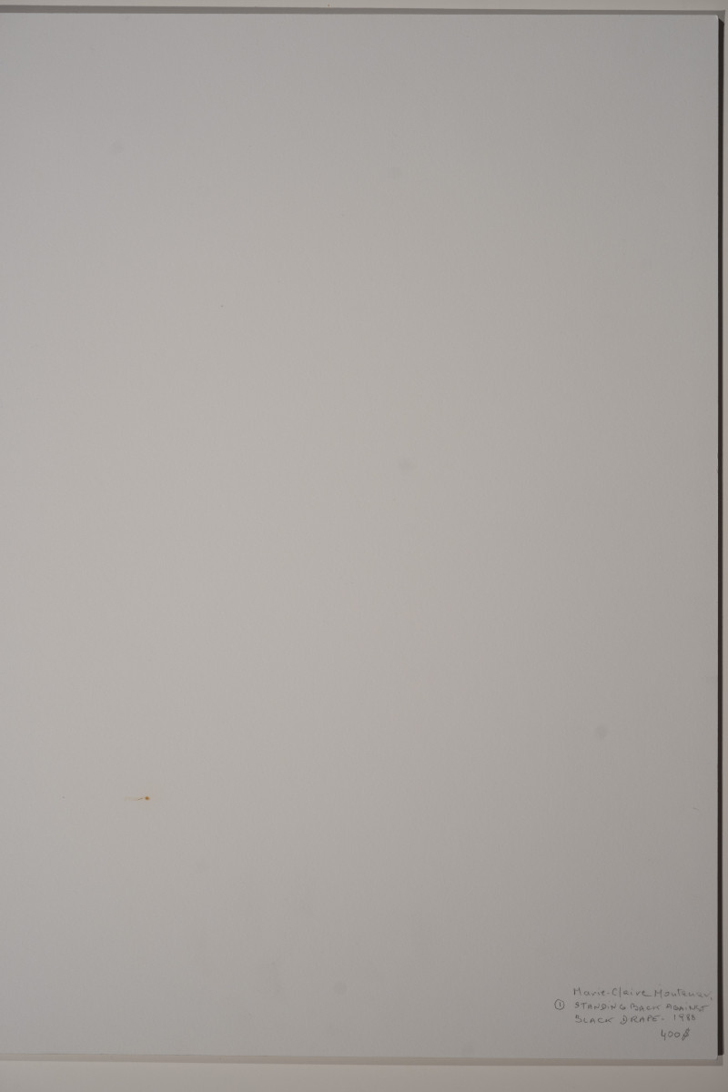 Marie-Claire Montanari - Standing Against Black Drape