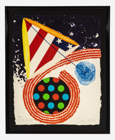 James Rosenquist - A Free For All (from ”An American Portrait, 1776-1976”)