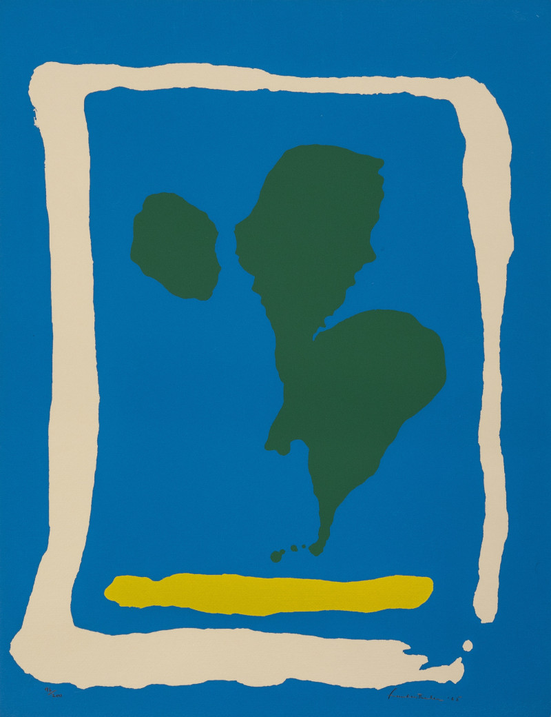 Helen Frankenthaler - Air Frame from the Portfolio New York Ten