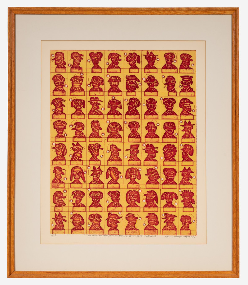 Sergio Gonzales-Tornero - The Entire Adult Population of a Small Hamlet in Western Pennsylvania