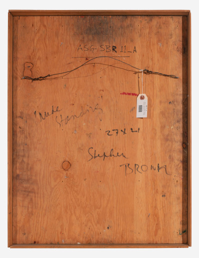 Stephen Brown - Woman Standing (Nude with Doors)