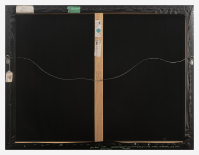 Jay Davis - Untitled (Three level brick house/ grid house / morphing into dirt / large deck / lightning