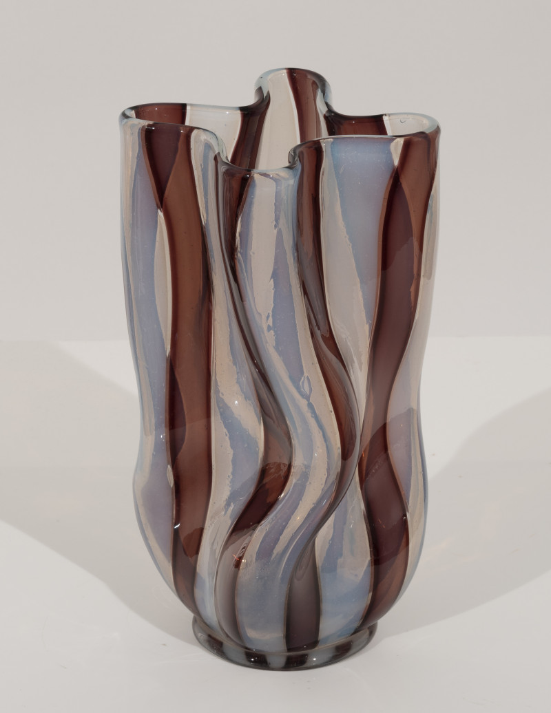 Ercole Barovier - Crumpled form vase for Barovier i Toso