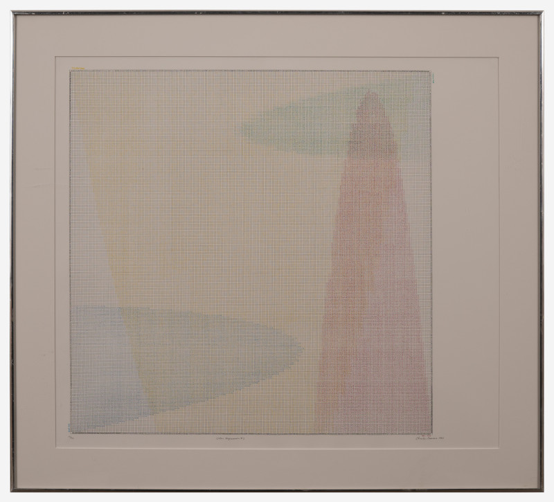 Charles Gaines - Color Regression 1, 2, 3