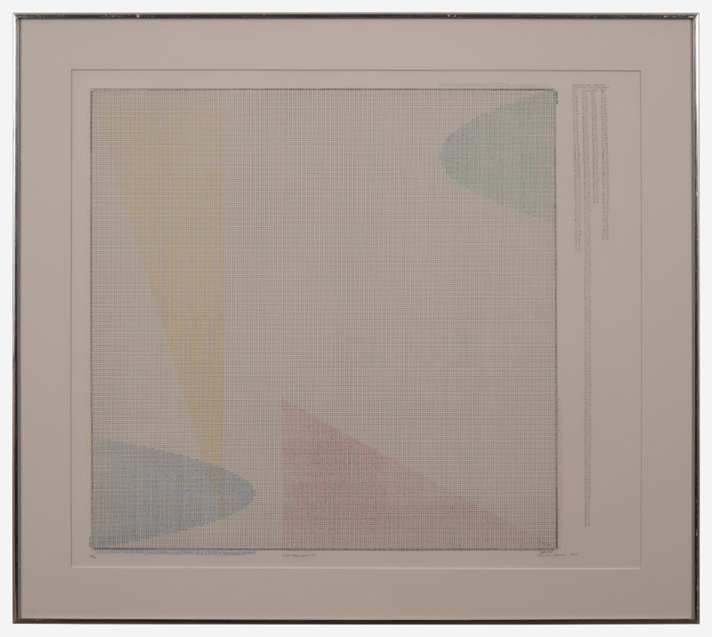 Charles Gaines - Color Regression 1, 2, 3