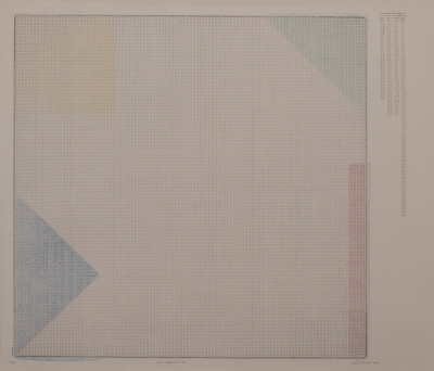 Charles Gaines - Color Regression 1, 2, 3