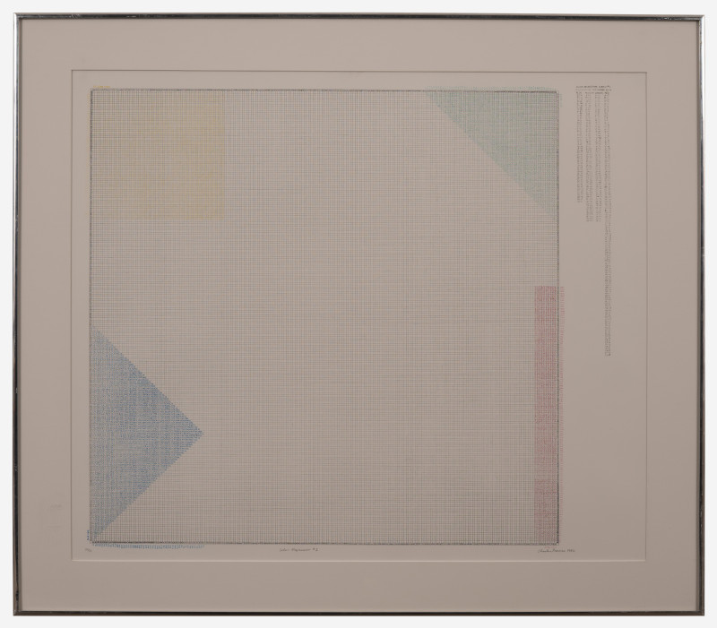 Charles Gaines - Color Regression 1, 2, 3