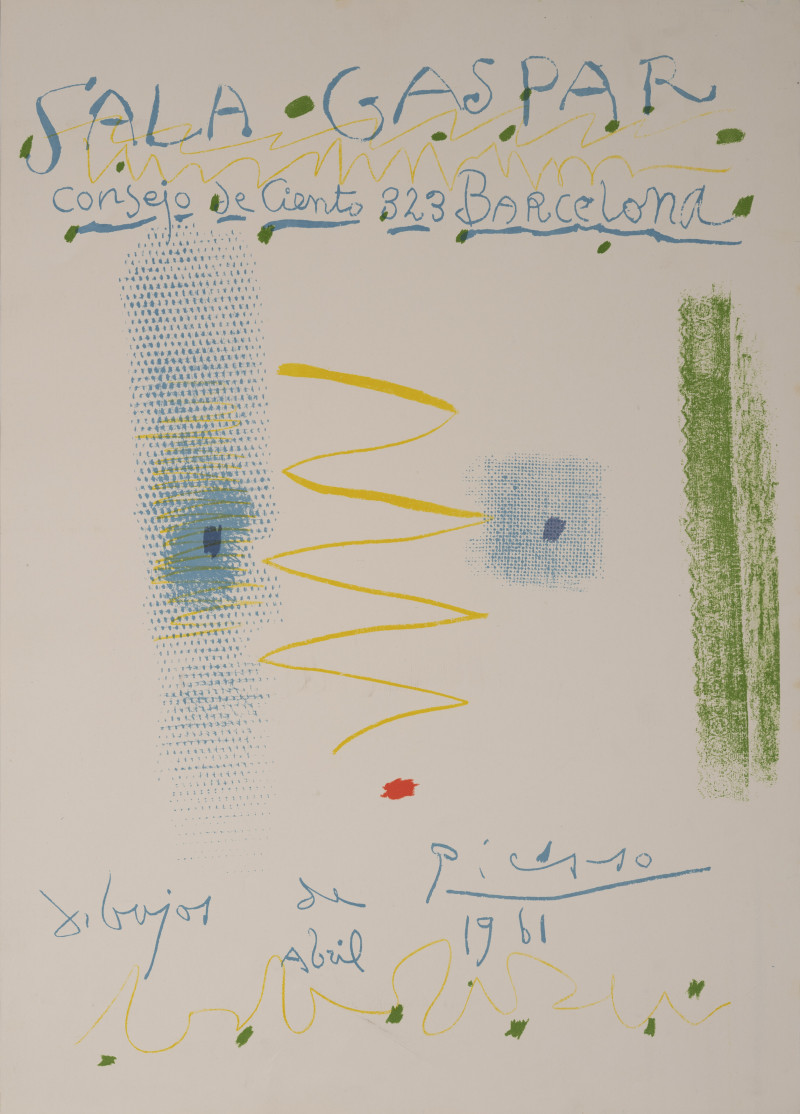 Pablo Picasso - Drawings by Picasso/ Dibujos de Picasso - Sala Gaspar, Barcelona, January-February 1961, April 1961 (4)