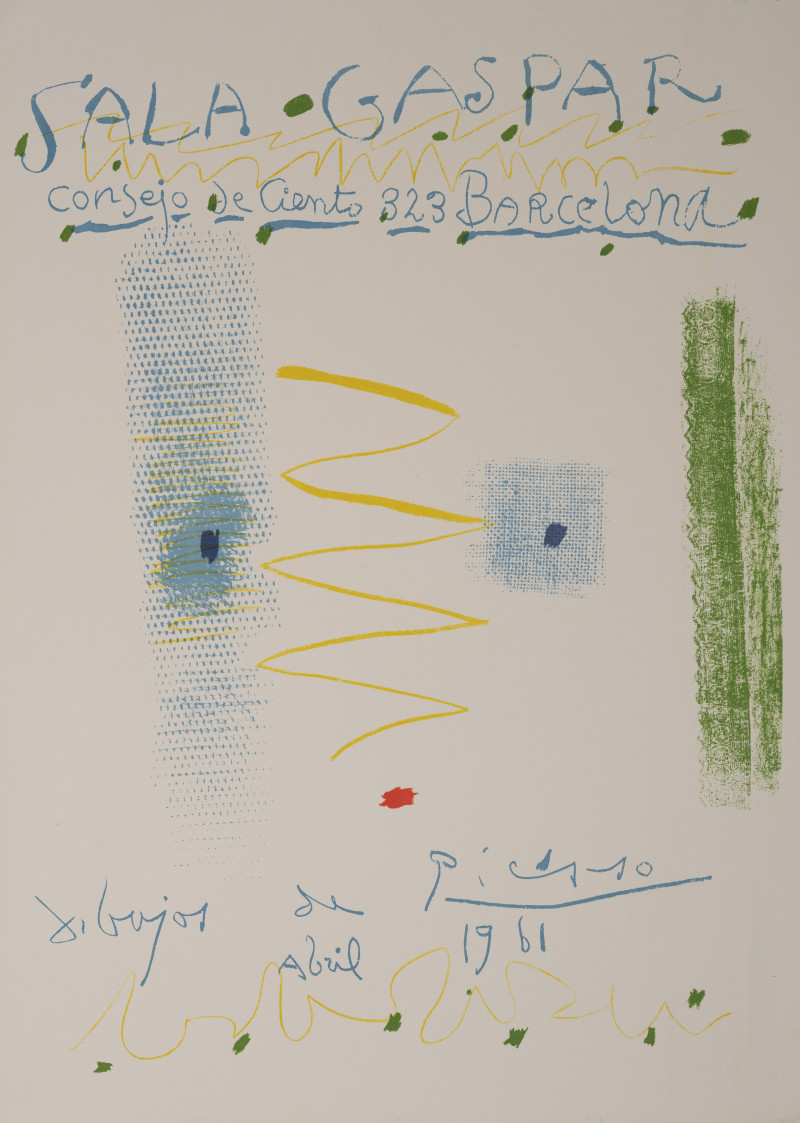 Pablo Picasso - Drawings by Picasso/ Dibujos de Picasso - Sala Gaspar, Barcelona, January-February 1961, April 1961 (4)