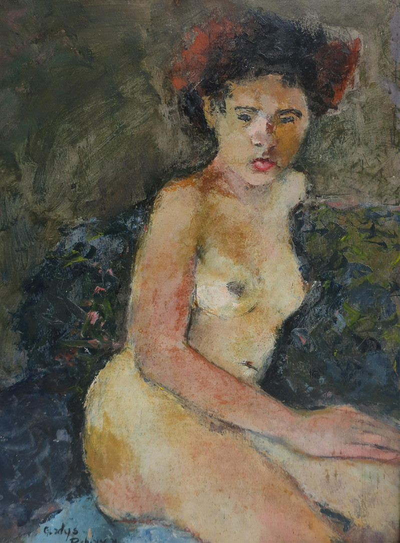 Gladys Robinson - Impressionist Nude O/B