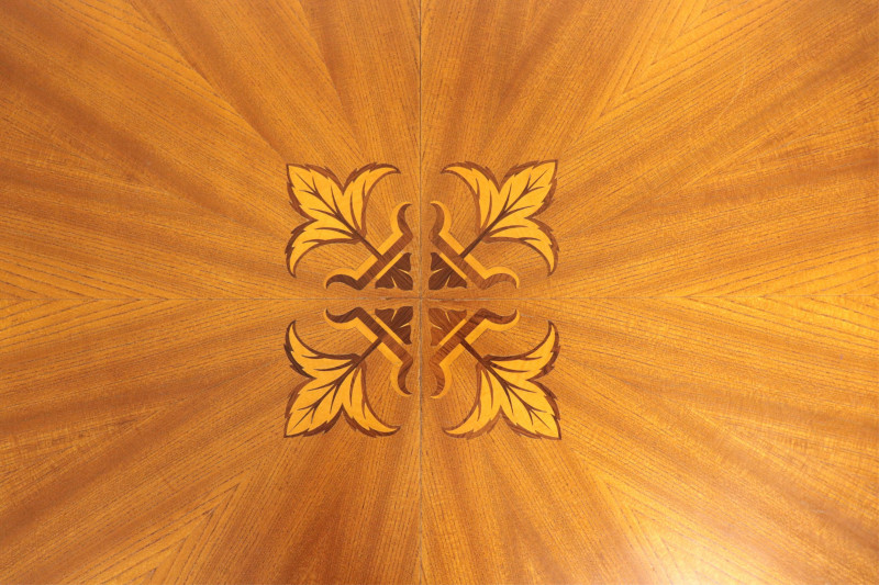 Art Deco Inlaid Extension Dining Table, c 1930