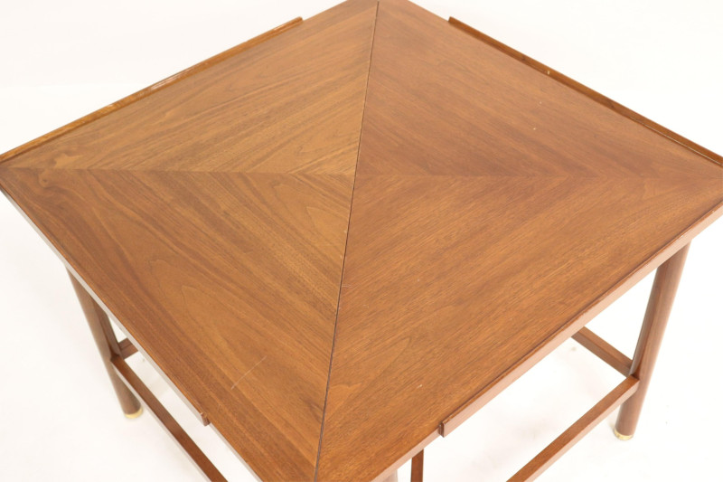 Pair Edward Wormley for Dunbar Triangular Tables