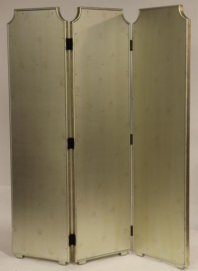 Mid Century Smokey Mirrored &amp; Silvered Sconces