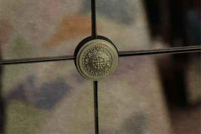 Mid Century Smokey Mirrored &amp; Silvered Sconces