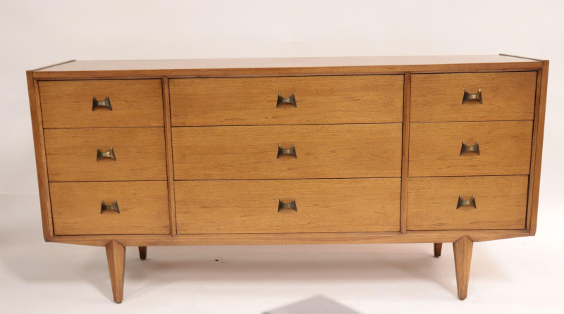 Century Furniture Walnut Dresser, circa 1960