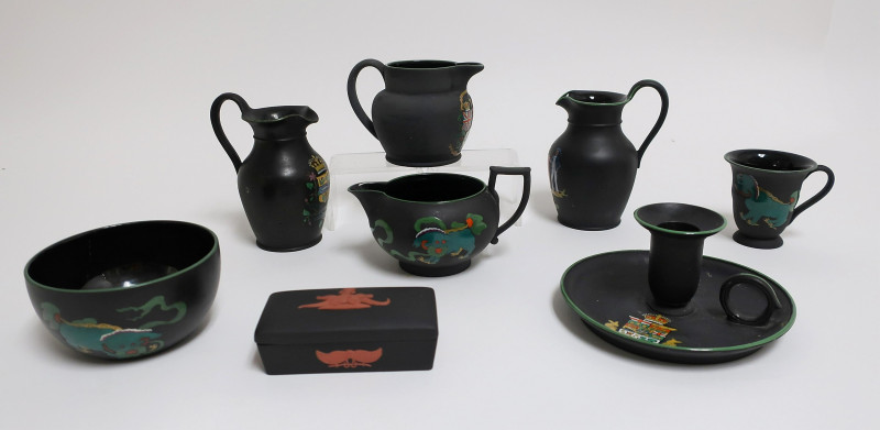 8 Wedgwood Basalt Wares