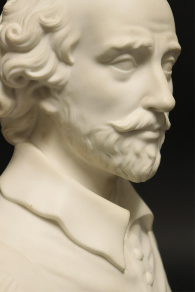 Wedgwood Parianware Bust of Shakespeare