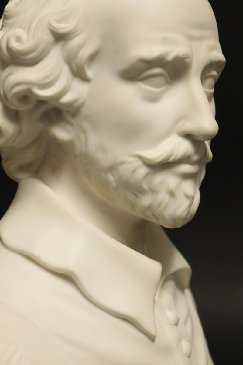 Wedgwood Parianware Bust of Shakespeare
