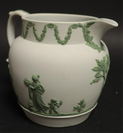 Wedgwood Jasper Dip Cache Pot &amp; Pitcher