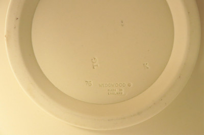 4 Wedgwood Yellow Jasperware Bowls &amp; Vases