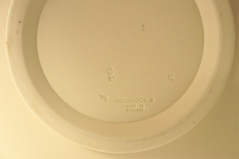 4 Wedgwood Yellow Jasperware Bowls &amp; Vases