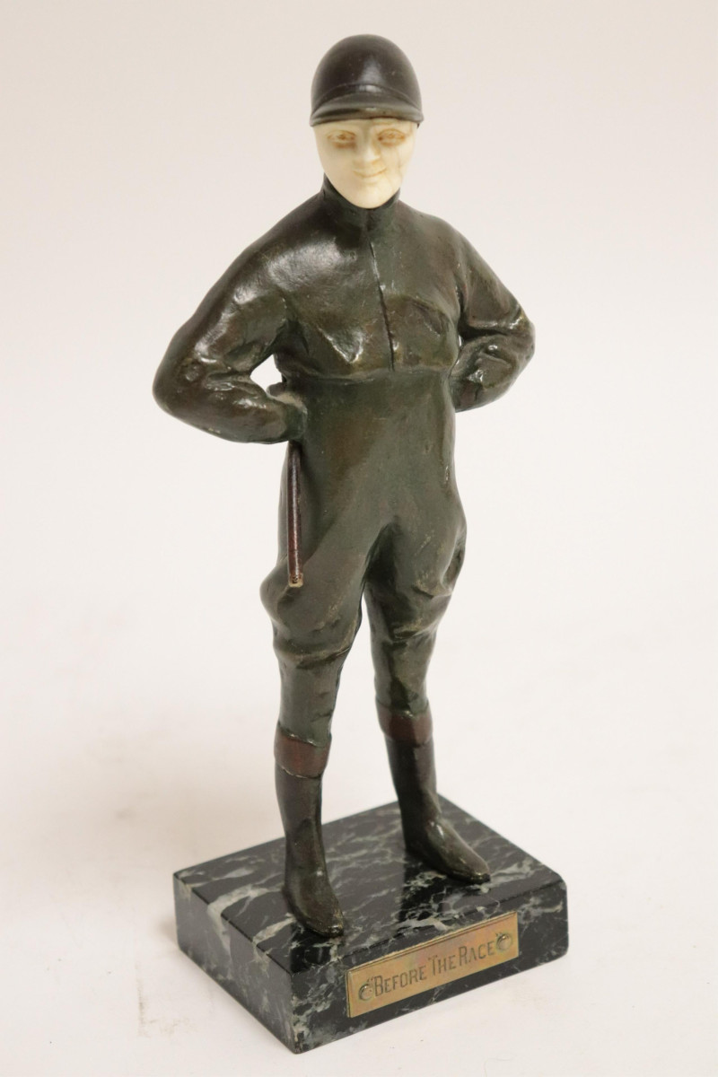 Maurice Giraud-Riviere, 4 Bronze Equestrian Figure
