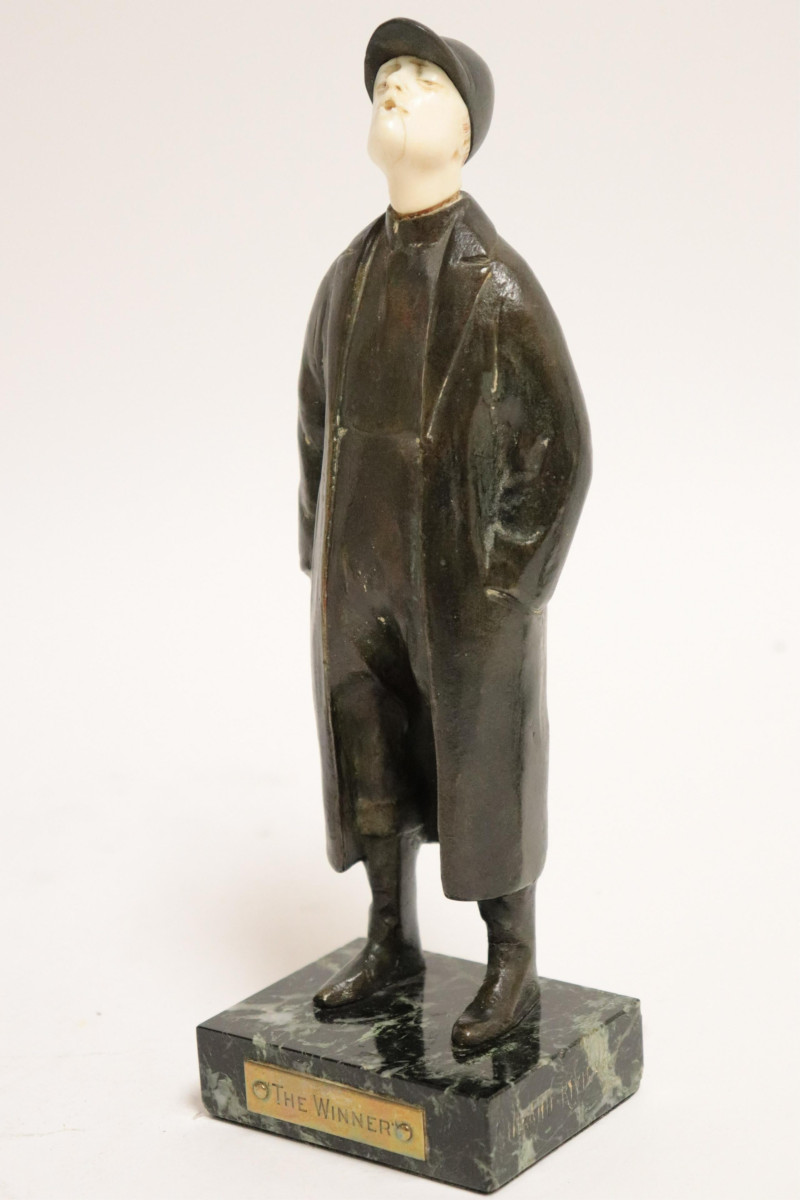 Maurice Giraud-Riviere, 4 Bronze Equestrian Figure