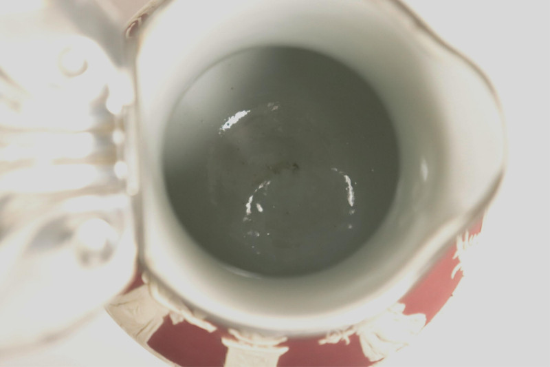 Wedgwood Crimson Jasper Dip Etruscan Jug