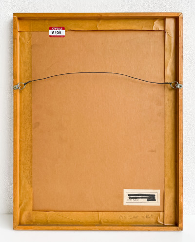 Utagawa Kuniyoshi - Samurai in Blue Robe