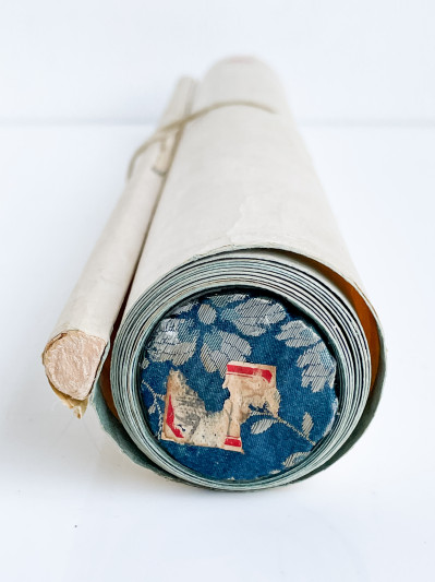 Chinese Hanging Scroll, Ink and Colors on Paper, Portrait of a Beauty