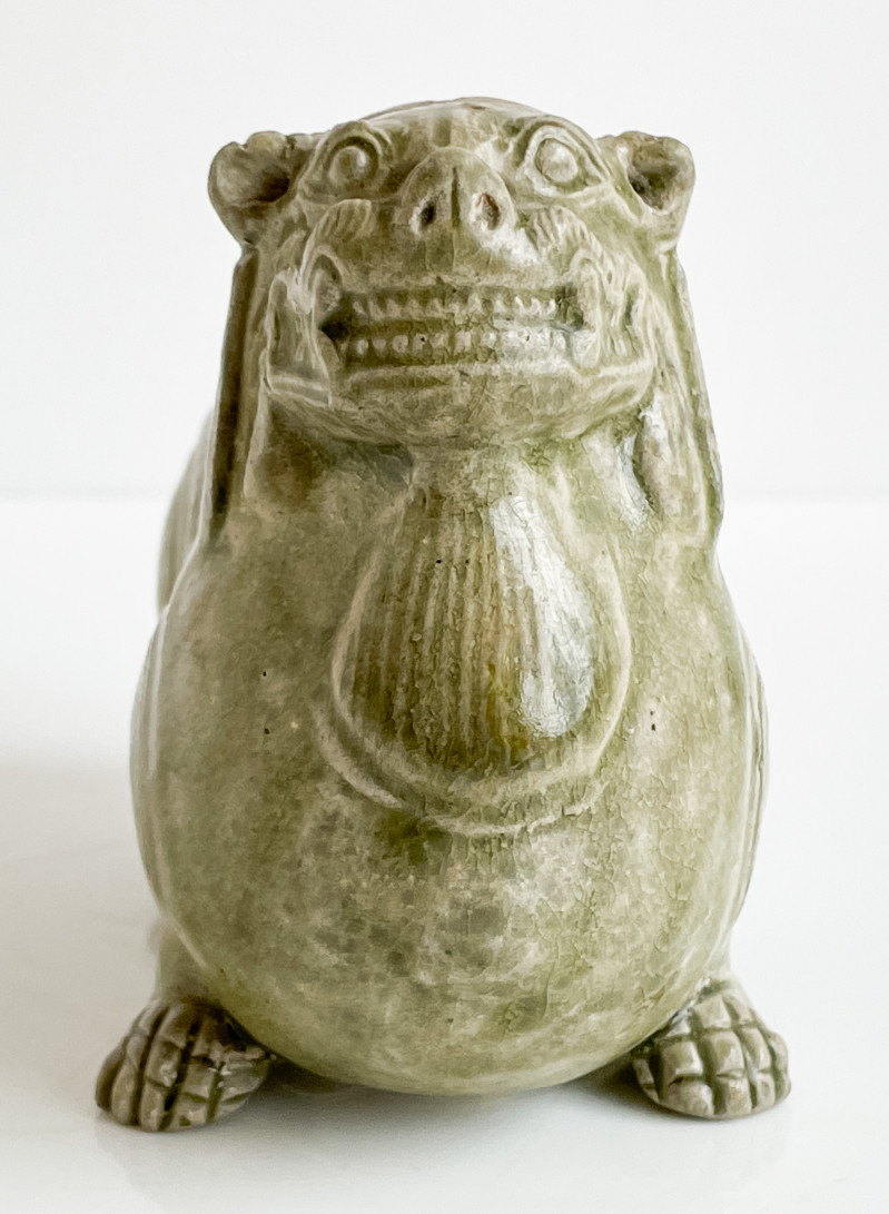 Chinese Yueyao Animal Form Vessel