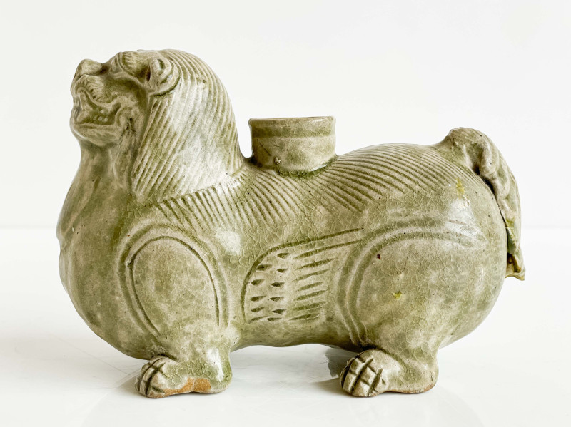 Chinese Yueyao Animal Form Vessel