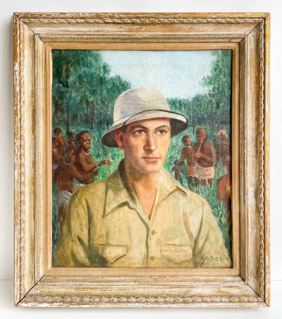 Alice Conklin Bevin - Untitled (Portrait of a Victorian Explorer)