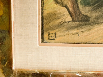 Ludwig von Hofmann - Jünglinge und Pferde vor der Quelle (Youths and Horses by a Spring)