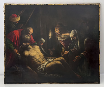 School of Jacopo da Ponte, called Jacopo Bassano - Deposition of Christ