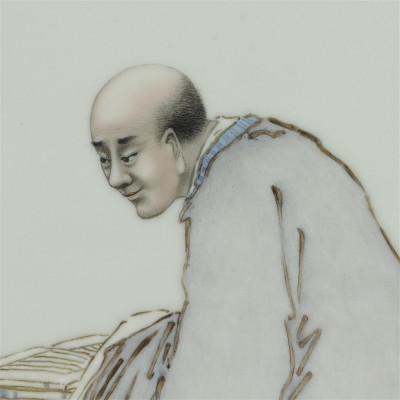 Liu Xiren - Two Porcleain Plaques