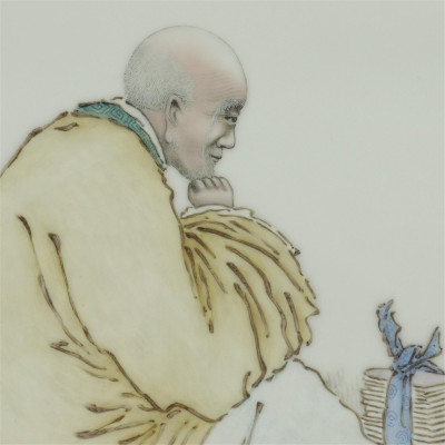 Liu Xiren - Two Porcleain Plaques