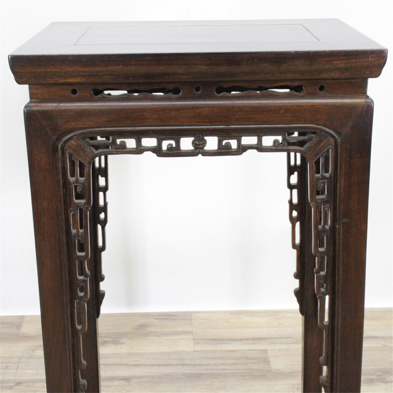 Pair Chinese Tall Stands