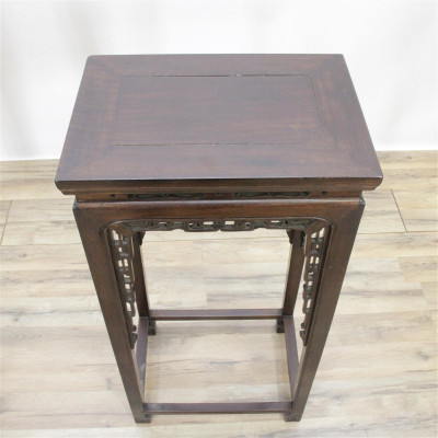 Pair Chinese Tall Stands