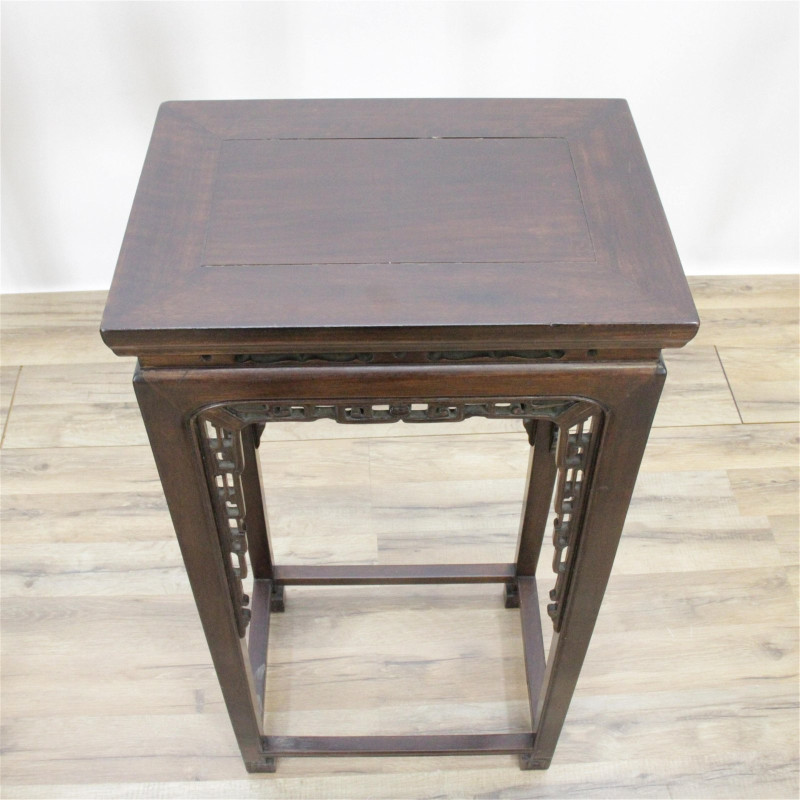 Pair Chinese Tall Stands