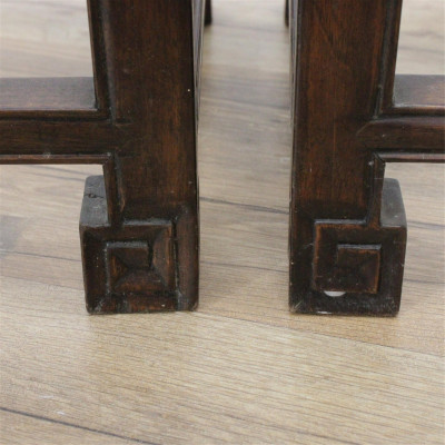 Pair Chinese Tall Stands